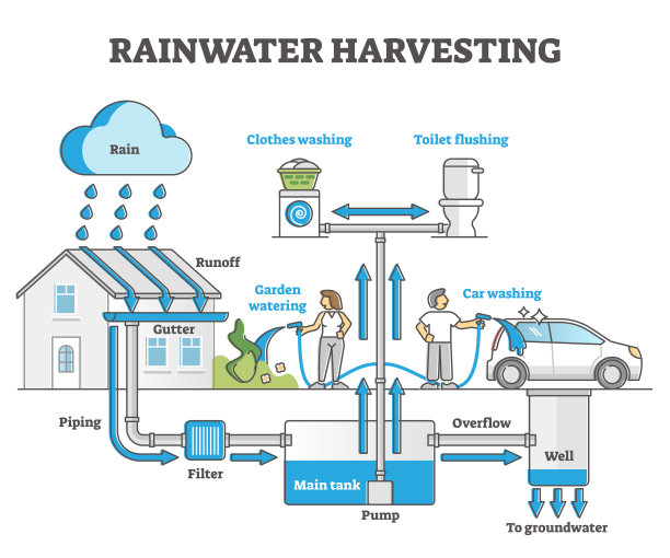 What are the common problems of rainwater harvesting?