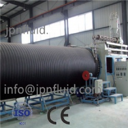 HDPE high density polyethylene winding structural wall pipe