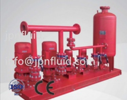 Intelligent fire water supply unit