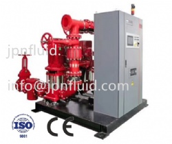 Intelligent fire water supply unit