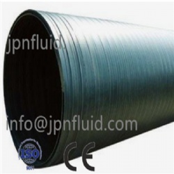 Drainage HDPE high density polyethylene winding structural wall pipe