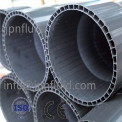 Drainage PVC-U double axial hollow wall pipe