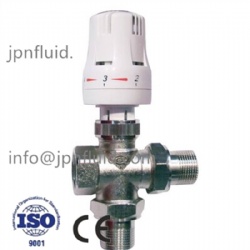 Hvac automatic temperature control valve