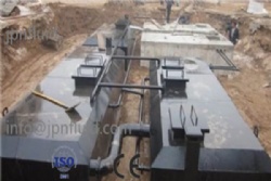 Buried sewage treatment equipment