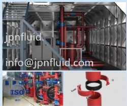 Above-ground intelligent fire integrated pump station