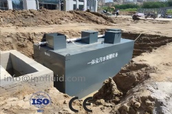 Buried sewage treatment equipment